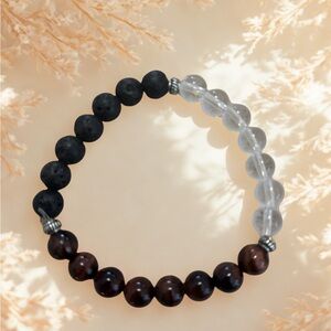 ✨ Tranquil Ember Clarity Bracelet — Blessed Vibe Strings